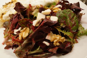 winter salad recipe beets goat cheese