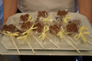 thanks for beeing here bee party favors
