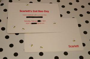 bee-day party invitations and thank you note cards paper culture