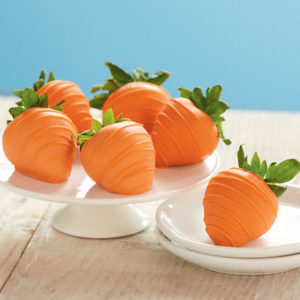 easter white chocolate covered strawberry cattors basket filler easter candy favors healthy | stylish spoon.com
