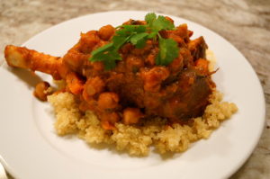 moroccan chickpea stew with dates and lamb