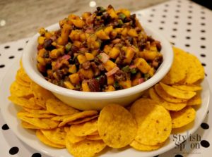 Black Bean & Mango Salsa | www.StylishSpoon.com