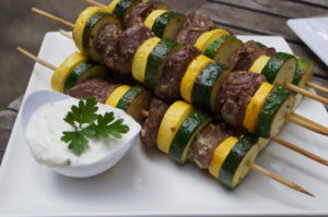 lamb kabobs gluten-free mezze appetizer dinner par