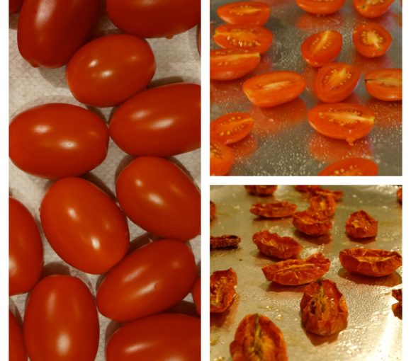 how to oven dry tomatoes