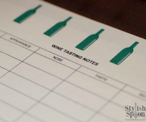 Wine Tasting Notes Free Printable Template