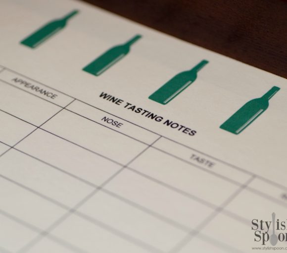 Wine Tasting Notes Free Printable Template