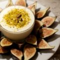 Ricotta-pistachio dip with fresh figs and honey recipe | Stylish Spoon