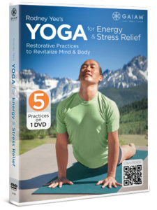 Rodney Yee's Yoga for Energy & Stress Relief DVD - a restorative and relaxing at home yoga practice - Stylish Spoon's 2013 Holiday Gift Guide | www.StylishSpoon.com