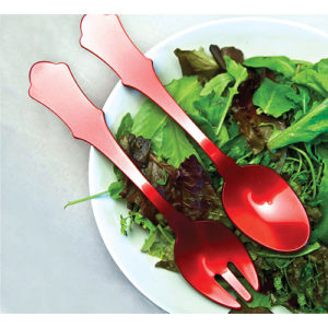 Sabre Acrylic Salad Servers Set - comes in many colors - Stylish Spoon 2013 holiday gift guide | www.StylishSpoon.com