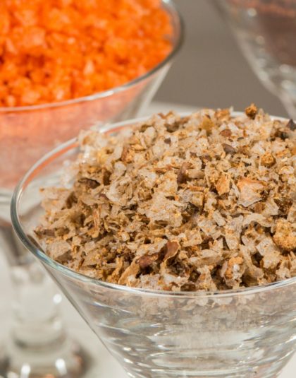 Porcini Mushroom Flavored Sea Salt - handmade in NYC | www.StylishSpoon.com