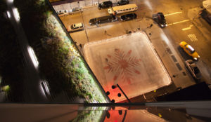 The Standard Hotel Plaza Popup Ice Rink in NYC - chicest ice rink around | www.StylishSpoon.com
