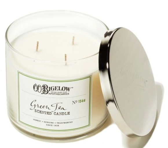 C.O. Bigelow Green Tea Three Wick Scented Candle