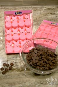 Dark Chocolate-Covered Peeps Recipe - Ingredients | stylishspoon.com
