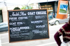 Friday Find NYC: Ardith Mae Goat Cheese at UWS Farmer's Market on 80th and Columbus | stylishspoon.com