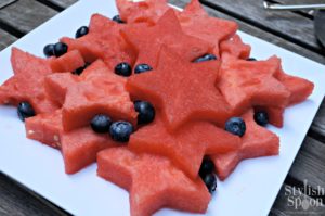 Star Shaped Watermelon for the 4th of July - Patriotic Food
