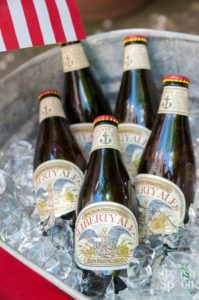 Liberty Ale American Beer - serve it for the 4th of July | stylishspoon.com