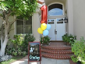 pool party welcome sign 1st birthday