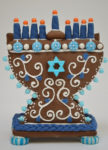 Gingerbread Menorah Kit - Hanukkah Gift Idea for the whole family, hostess gift