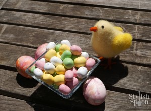 Silk Dye Easter Eggs