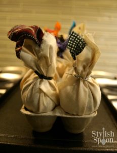 Silk Dye Easter Eggs Muslin
