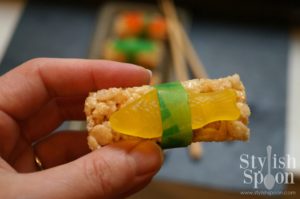 Sushi Rice Krispies Treats Candy Sushi Kids Parties Bake Sale