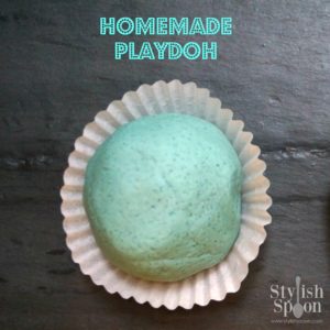 homemade playdoh playdough