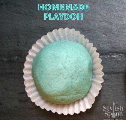 homemade playdoh playdough