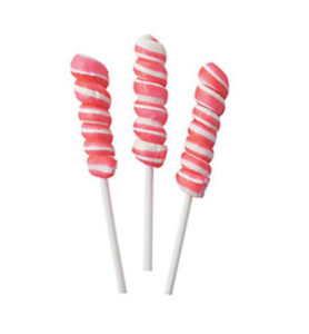 What Easter basket would be complete without a little sugar inside? I ordered some of these hot pink mini twisty pink lollipops from Oriental Trading Company ($5.99 for 24 pieces) and my girls will be thrilled. They like their sugar straight so this should hit the spot.